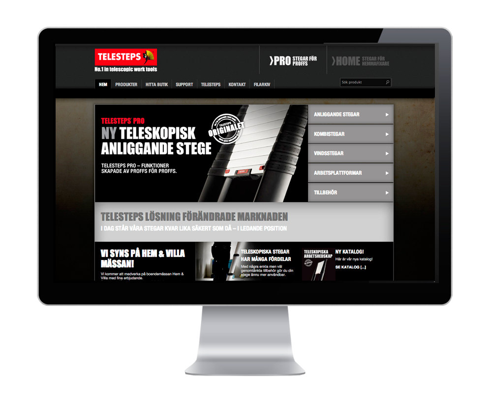 Telesteps webb
